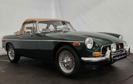 MG B cabriolet  Année 1972 voiture de collection à vendre