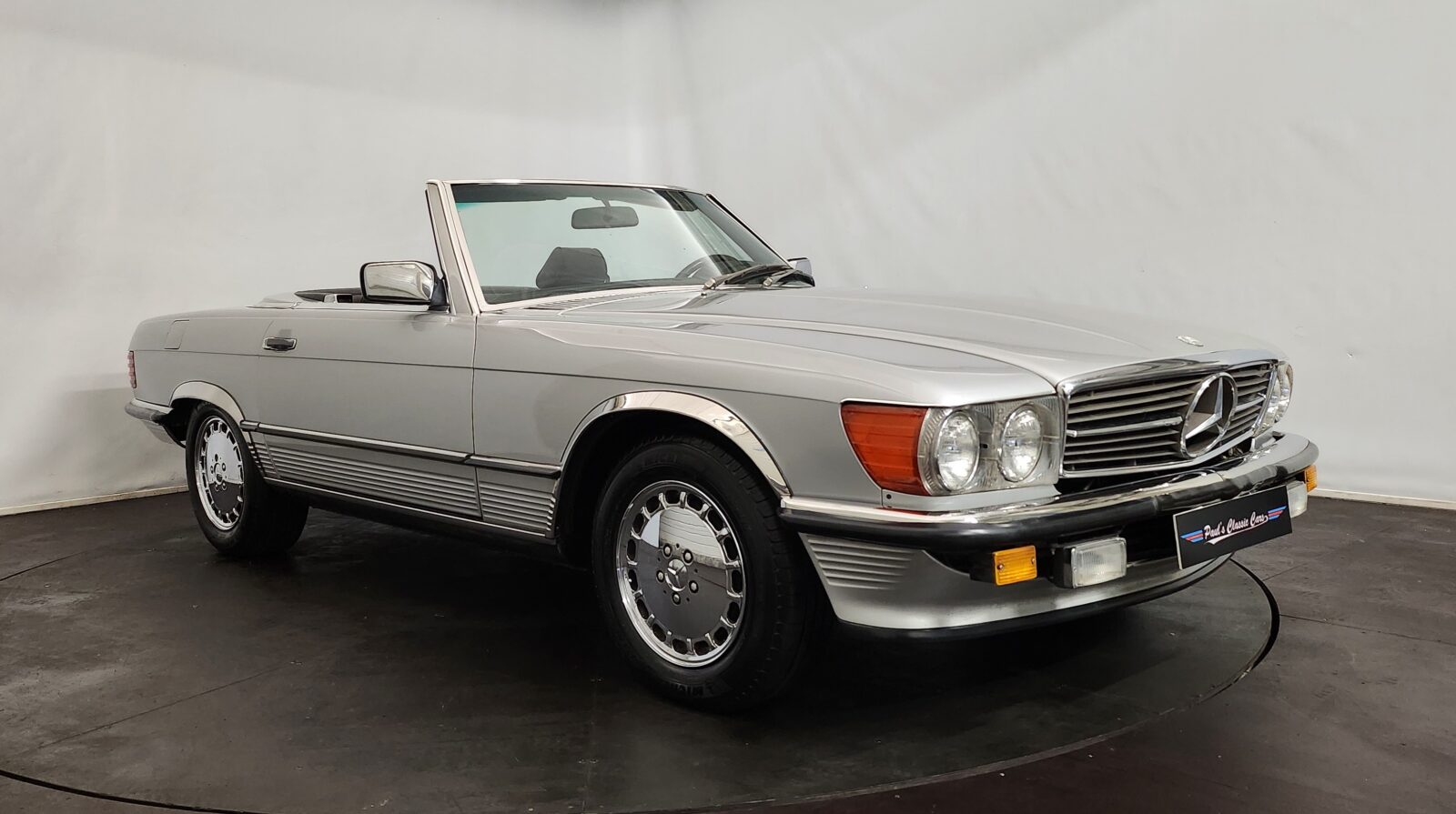 Mercedes 560 SL Année 1986 voiture de collection à vendre