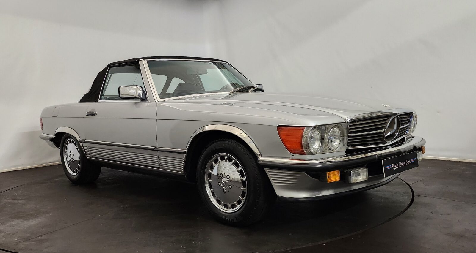 Mercedes 560 SL Année 1986 voiture de collection à vendre