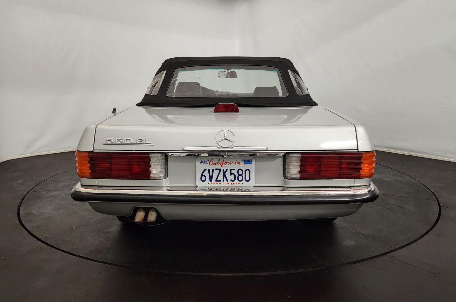Mercedes 560 SL Année 1986 voiture de collection à vendre