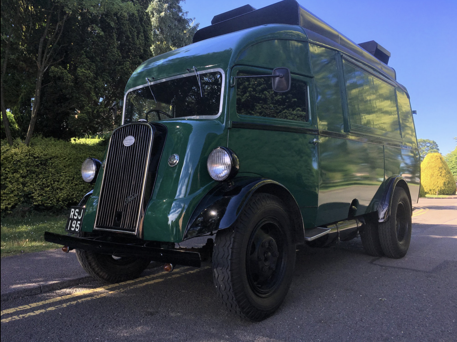 Fordson food truck Année 1949 voiture de collection à vendre