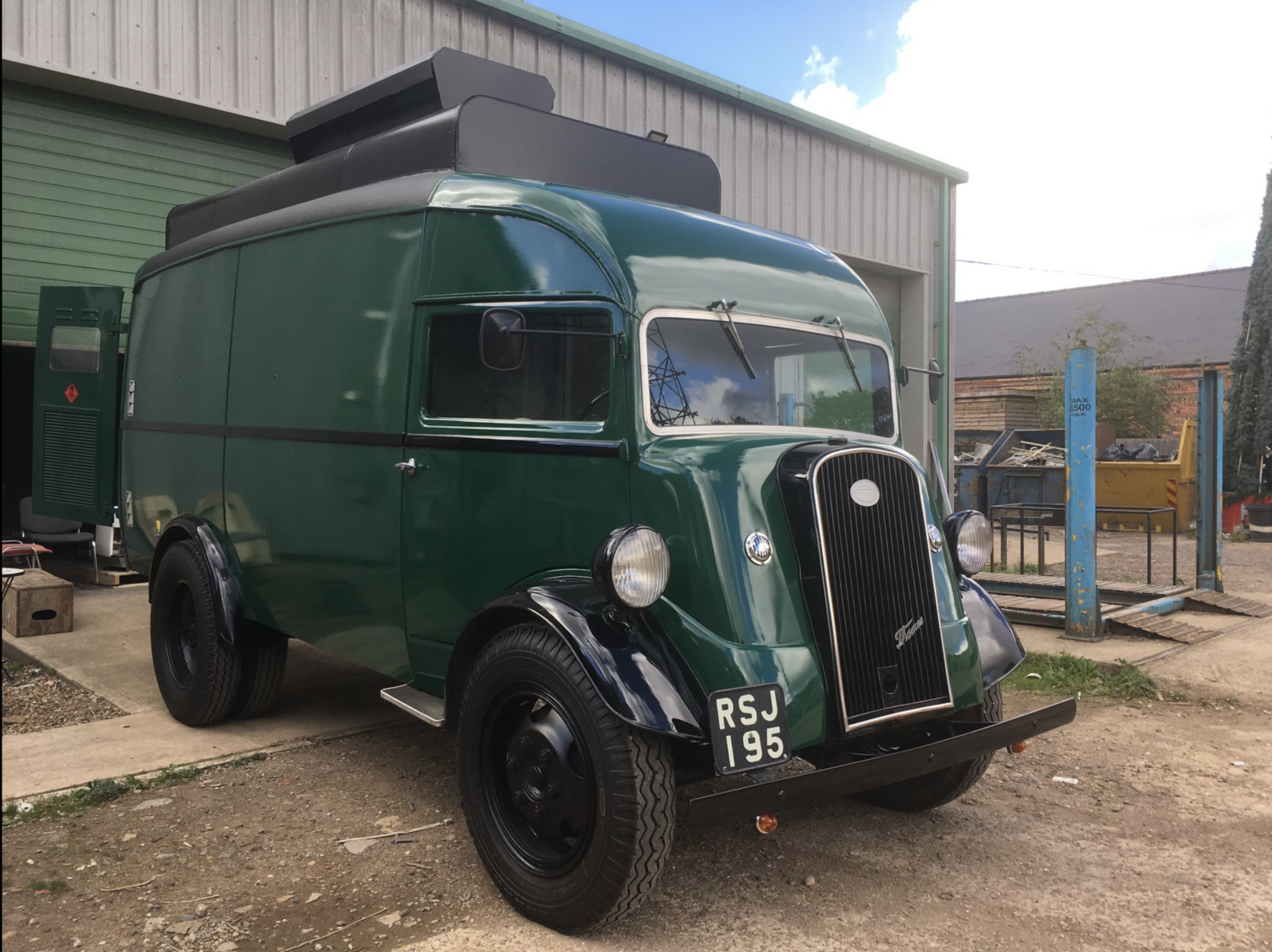 Fordson food truck Année 1949 voiture de collection à vendre