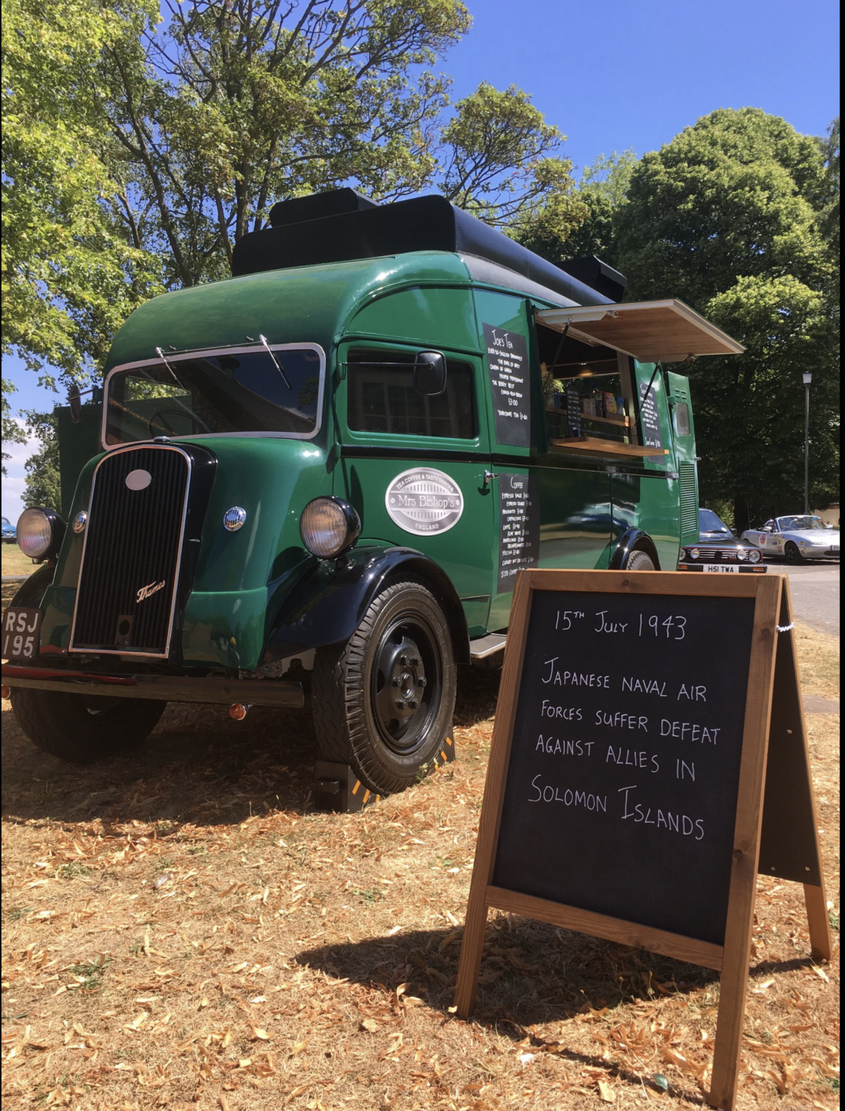 Fordson food truck Année 1949 voiture de collection à vendre