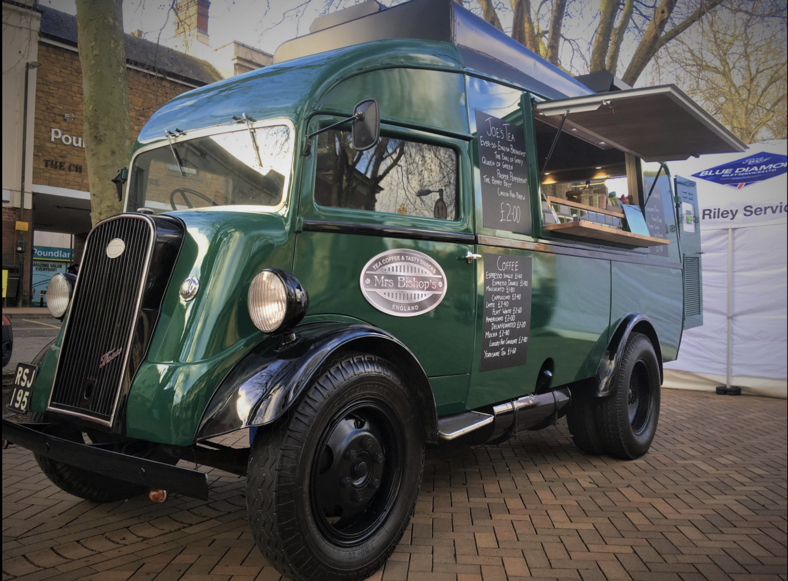 Fordson food truck Année 1949 voiture de collection à vendre
