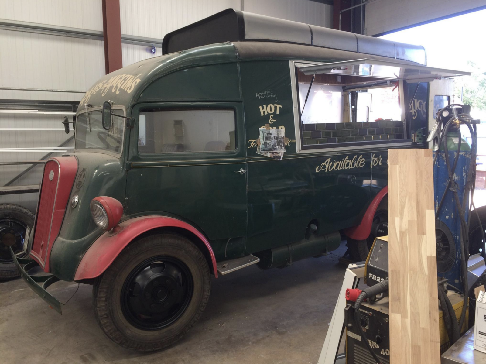 Fordson food truck Année 1949 voiture de collection à vendre
