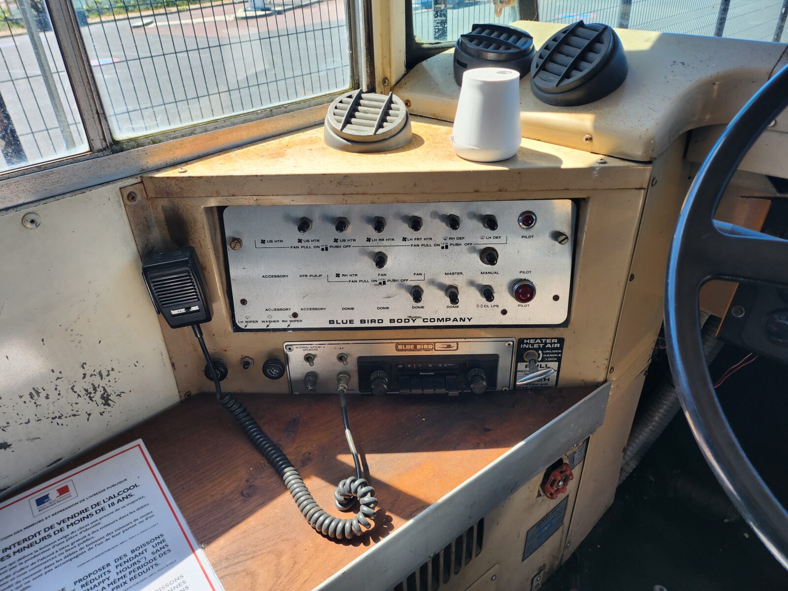 School Bus Année 1986 voiture de collection à vendre