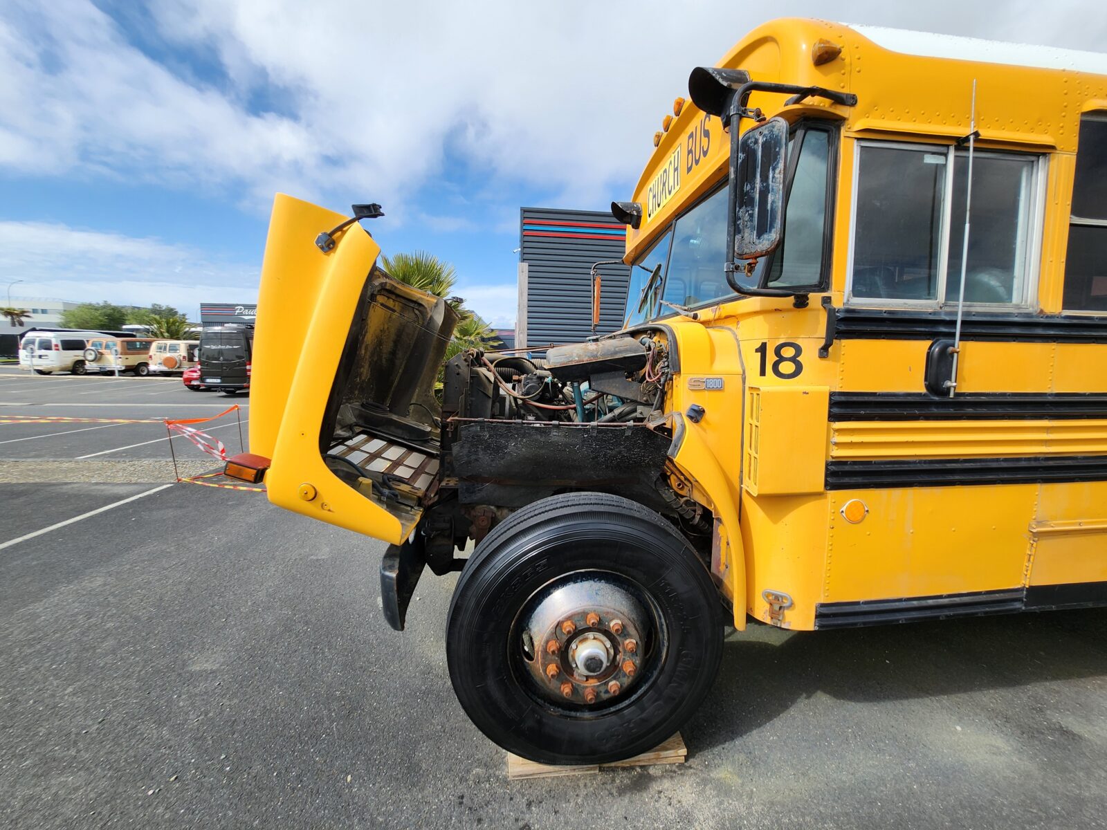 School Bus Année 1986 voiture de collection à vendre