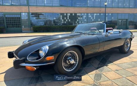 Jaguar Type E cabriolet  Année 1973 voiture de collection à vendre