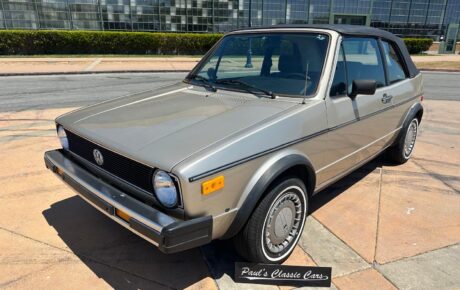 VW Golf cabriolet  Année 1986 voiture de collection à vendre