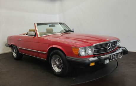 Mercedes 380 SL  Année 1985 voiture de collection à vendre