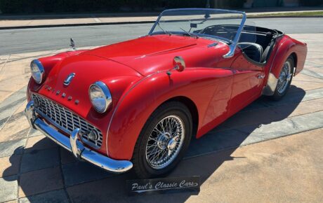 Triumph TR3  Année 1961 voiture de collection à vendre