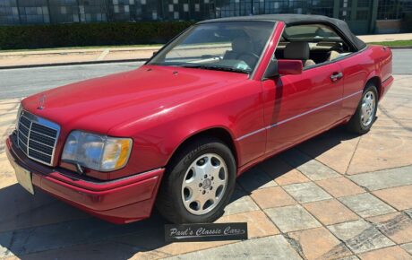 Mercedes E 320 cabriolet  Année 1995 voiture de collection à vendre