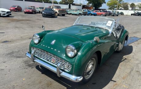 Triumph TR3  Année 1960 voiture de collection à vendre