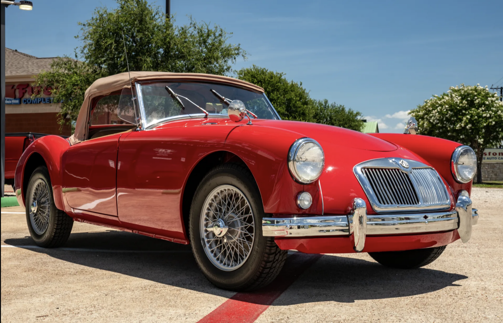 MG A 1500  Année 1959 voiture de collection à vendre