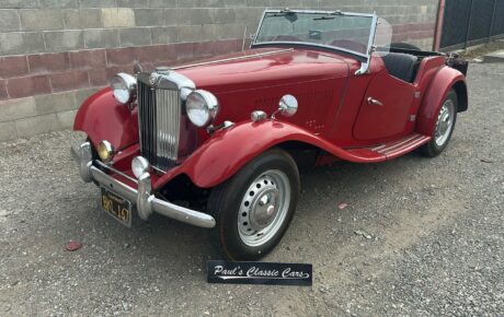 MG TD  Année 1952 voiture de collection à vendre