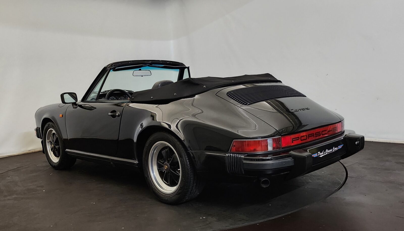 Porsche 911 3.2 cabriolet Année 1984 voiture de collection à vendre