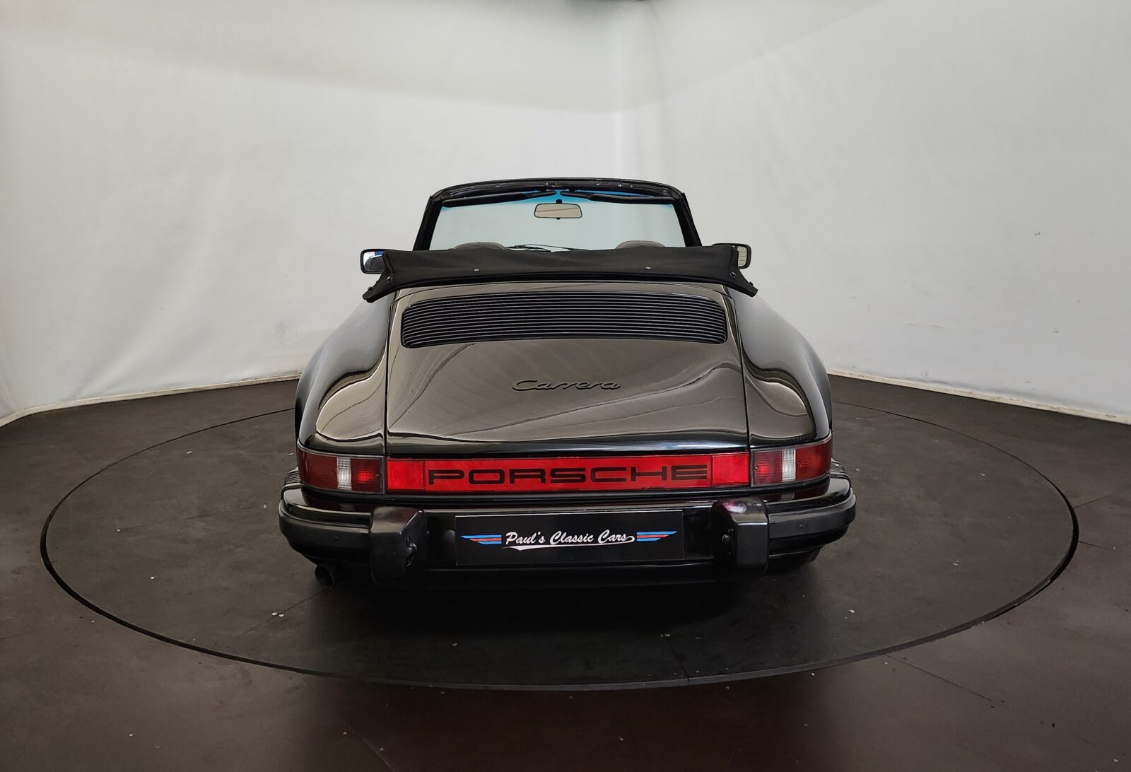 Porsche 911 3.2 cabriolet Année 1984 voiture de collection à vendre