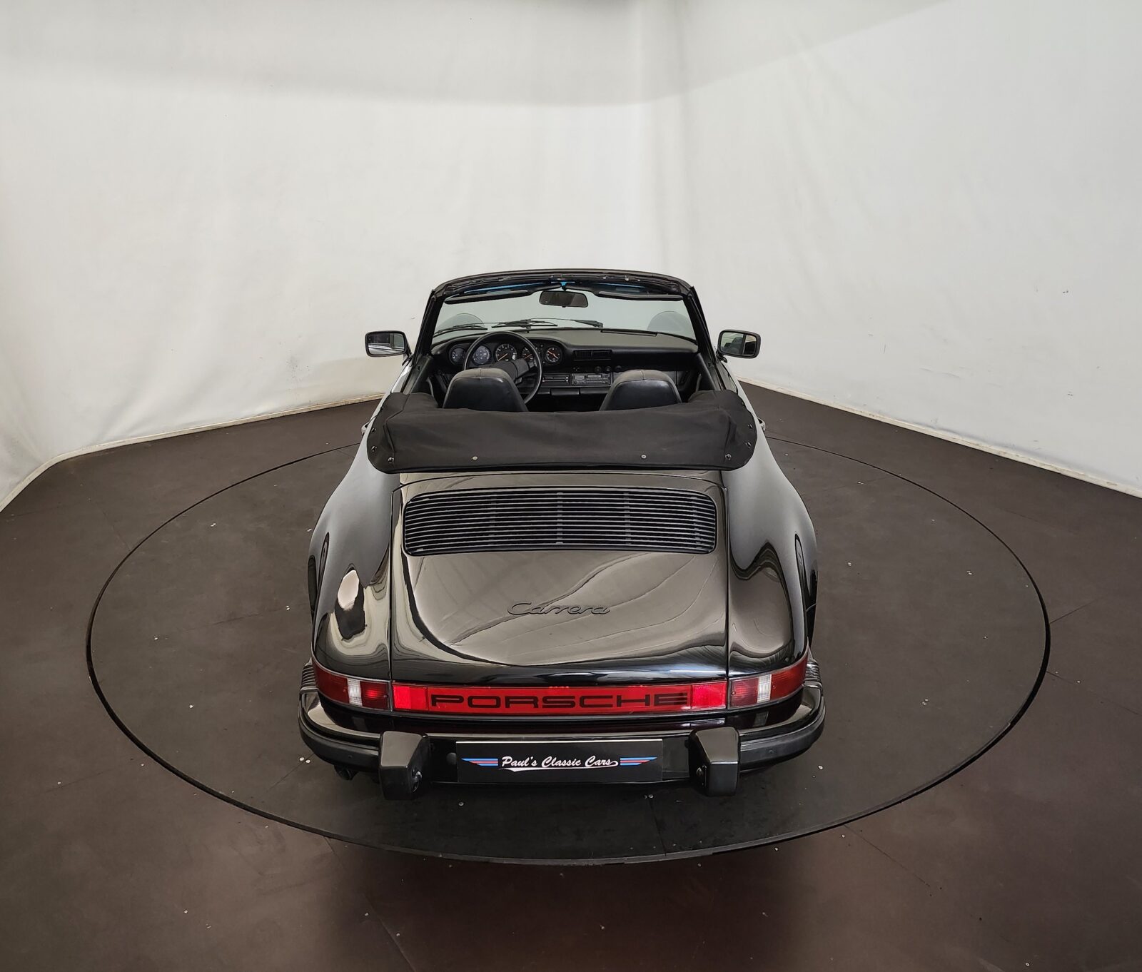 Porsche 911 3.2 cabriolet Année 1984 voiture de collection à vendre
