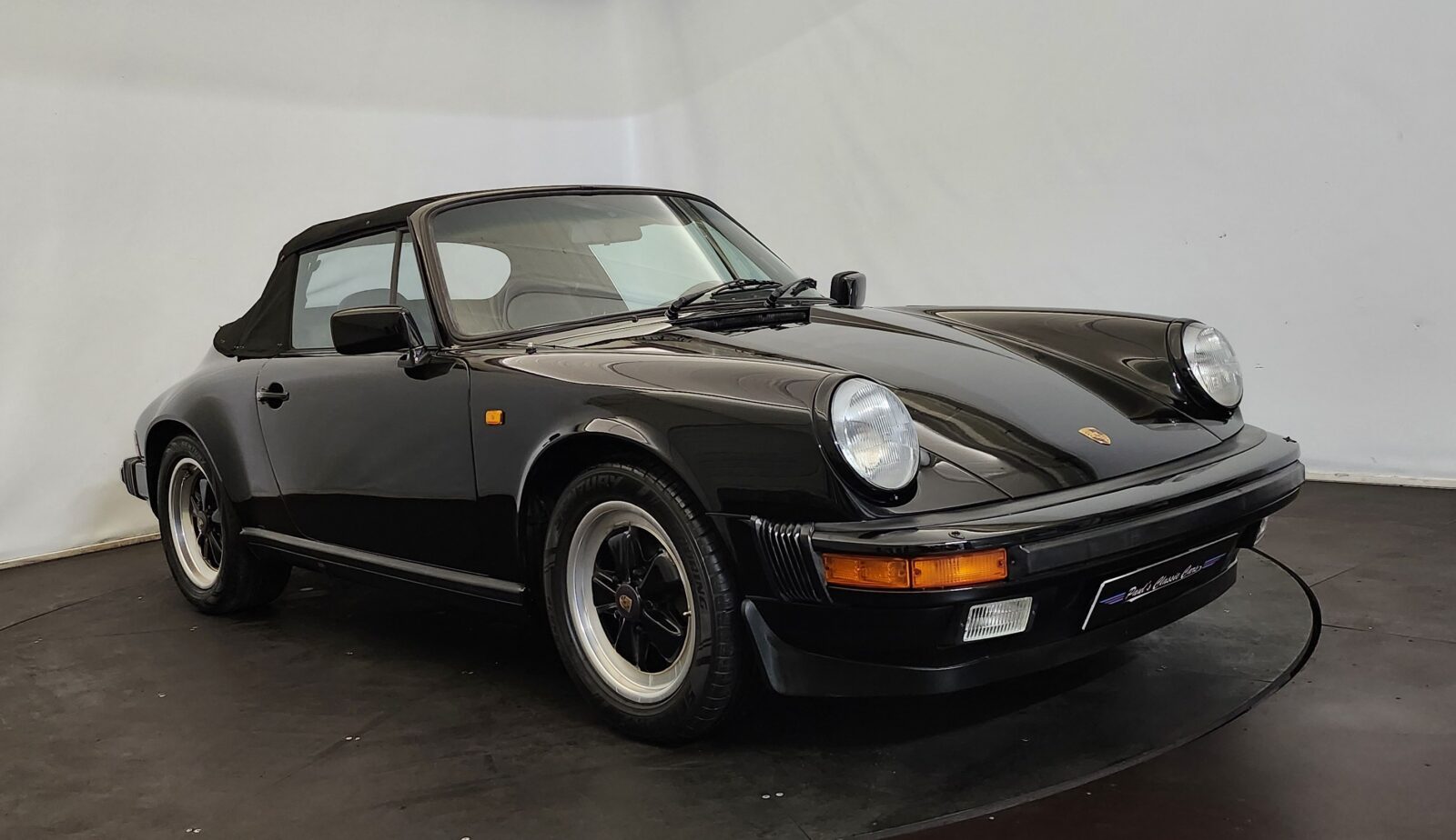 Porsche 911 3.2 cabriolet Année 1984 voiture de collection à vendre