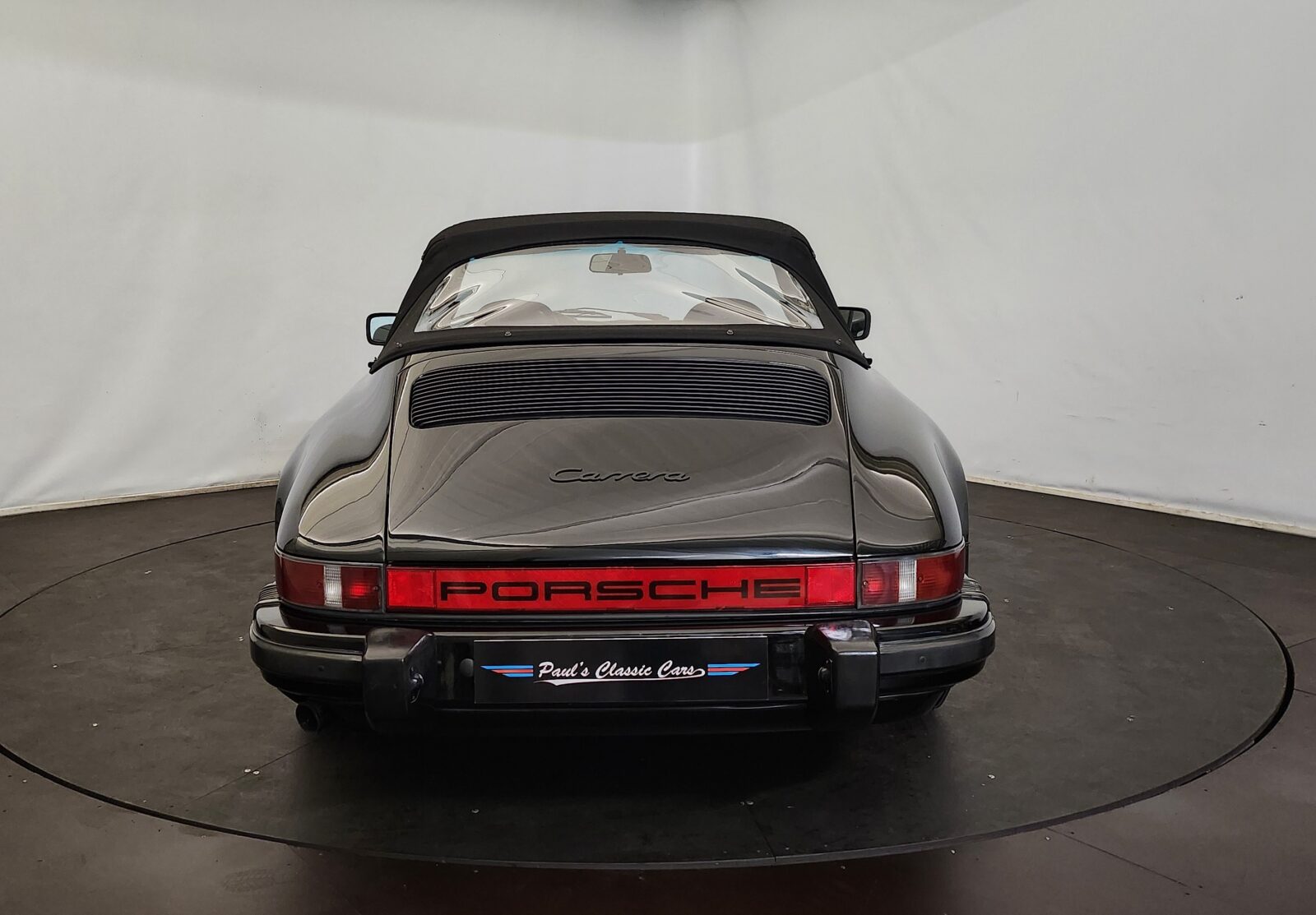 Porsche 911 3.2 cabriolet Année 1984 voiture de collection à vendre
