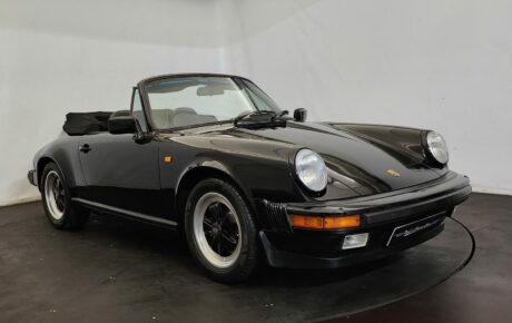 Porsche 911 3.2 cabriolet  Année 1984 voiture de collection à vendre