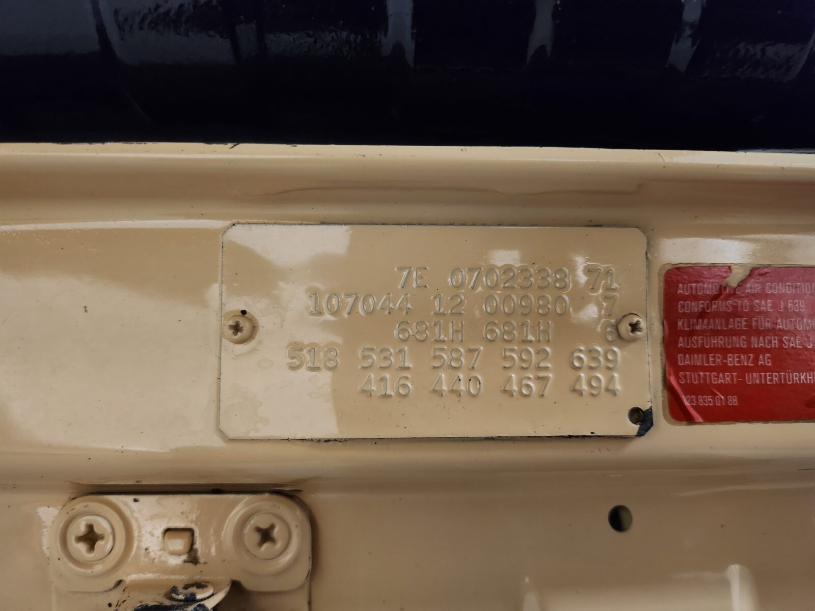 Mercedes 450 SL  Année 1980 voiture de collection à vendre