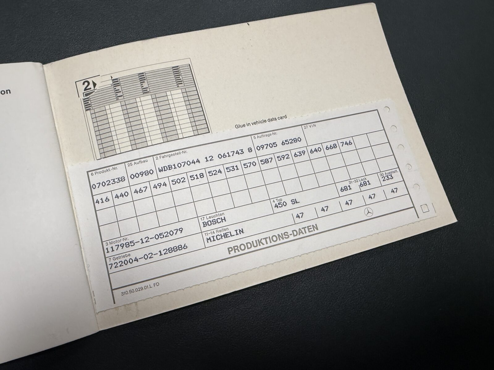 Mercedes 450 SL  Année 1980 voiture de collection à vendre