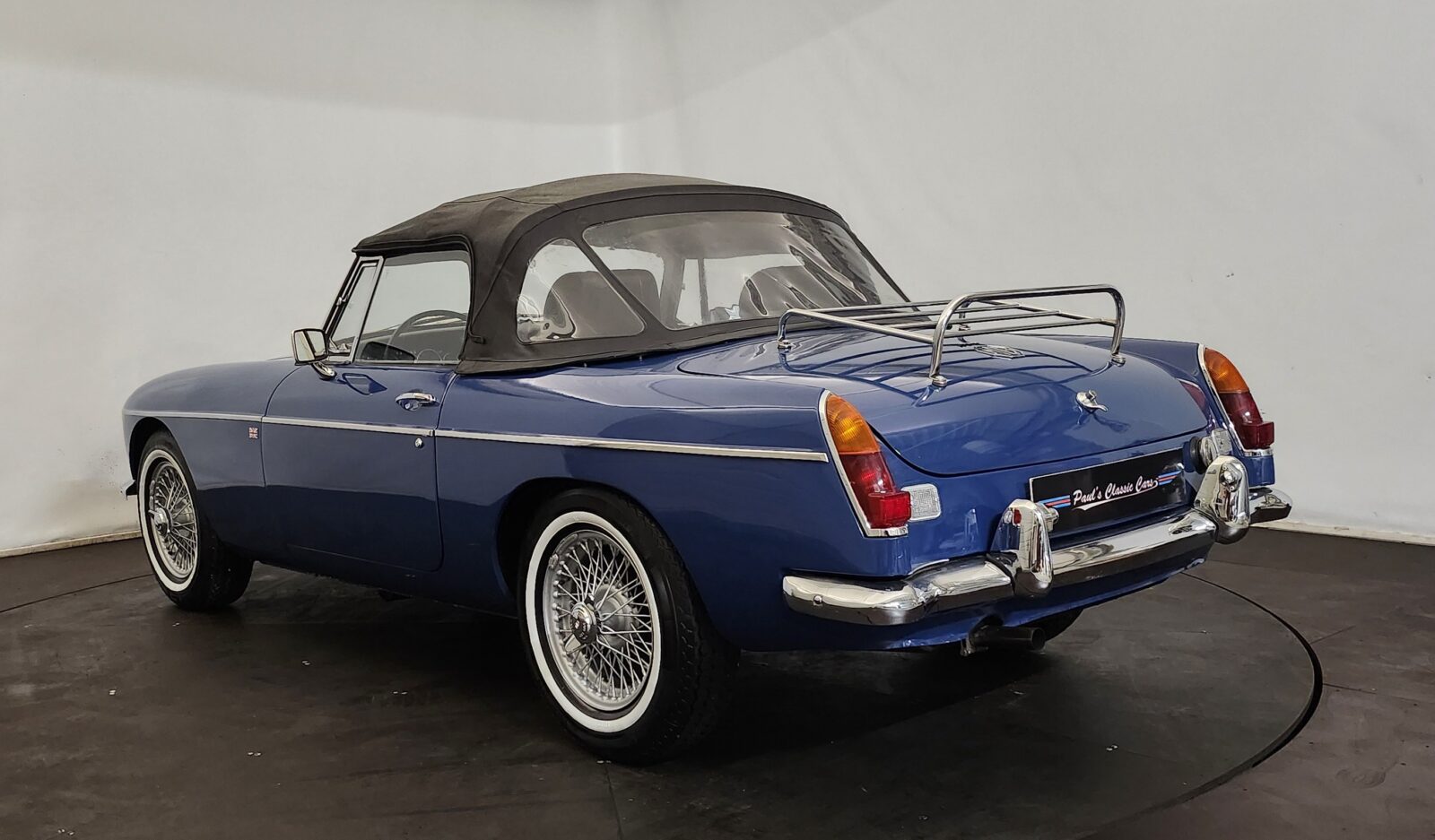 MG B cabriolet  Année 1968 voiture de collection à vendre