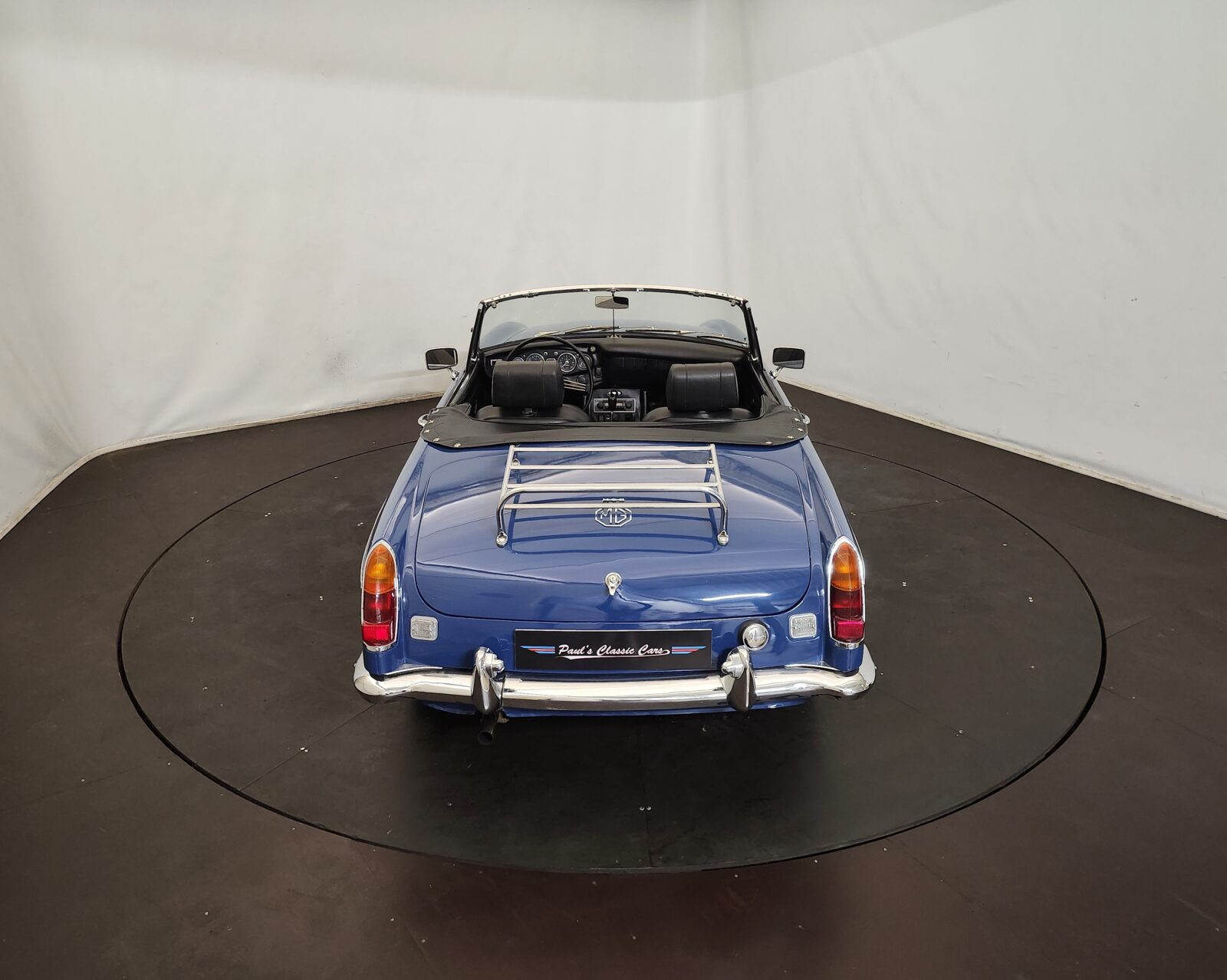 MG B cabriolet  Année 1968 voiture de collection à vendre