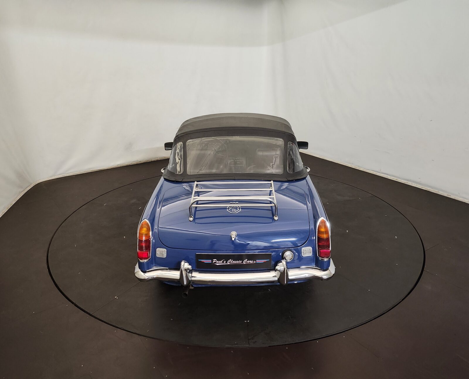 MG B cabriolet  Année 1968 voiture de collection à vendre