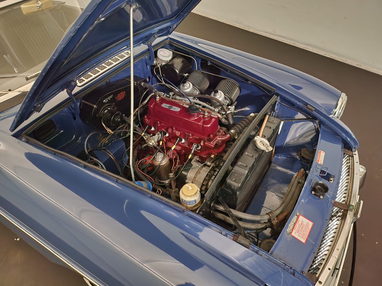 MG B cabriolet  Année 1968 voiture de collection à vendre