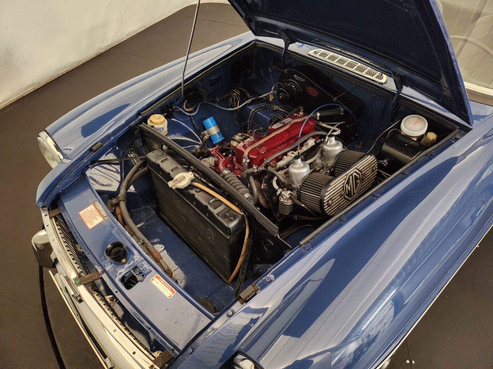 MG B cabriolet  Année 1968 voiture de collection à vendre