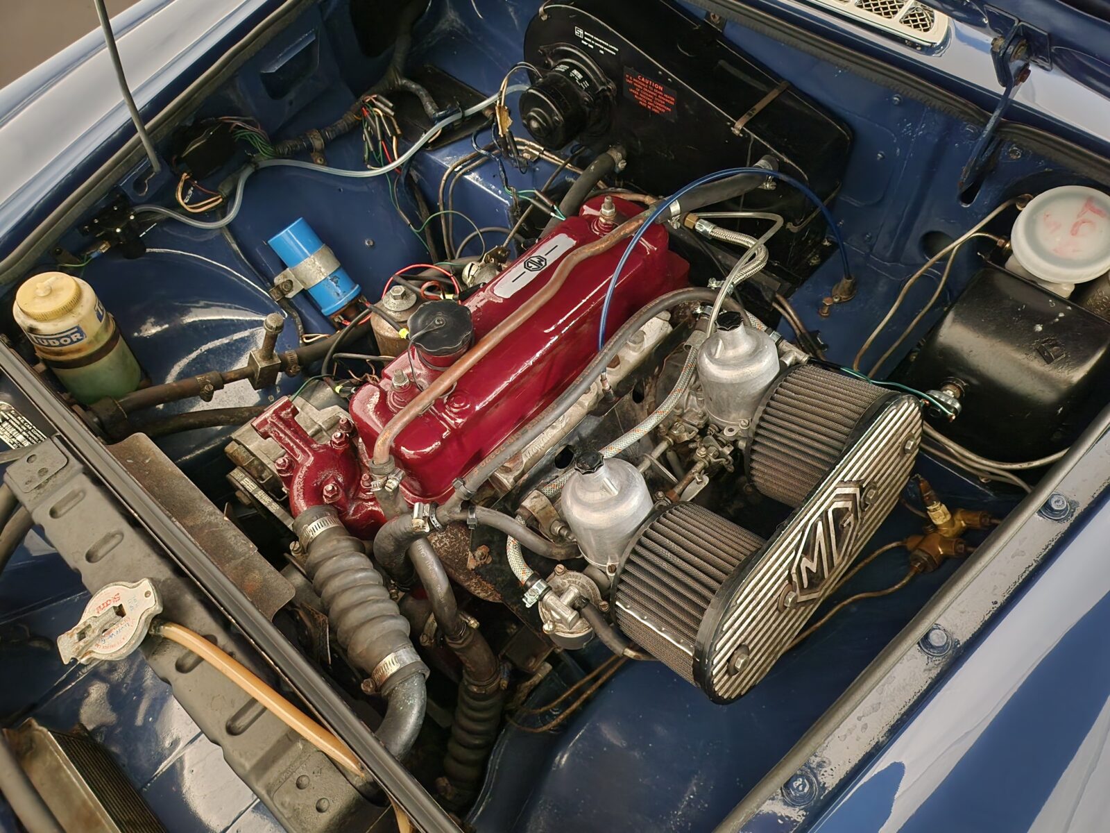 MG B cabriolet  Année 1968 voiture de collection à vendre