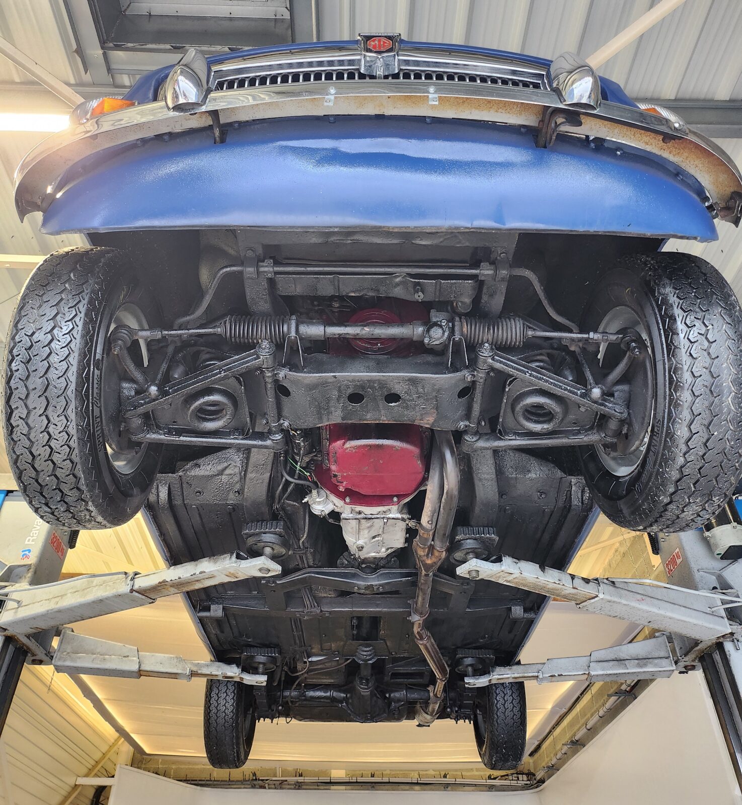 MG B cabriolet  Année 1968 voiture de collection à vendre