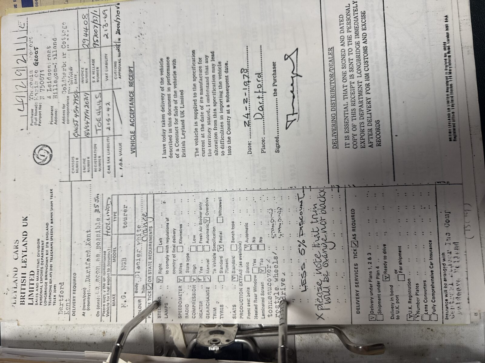 MG B cabriolet  Année 1978 voiture de collection à vendre