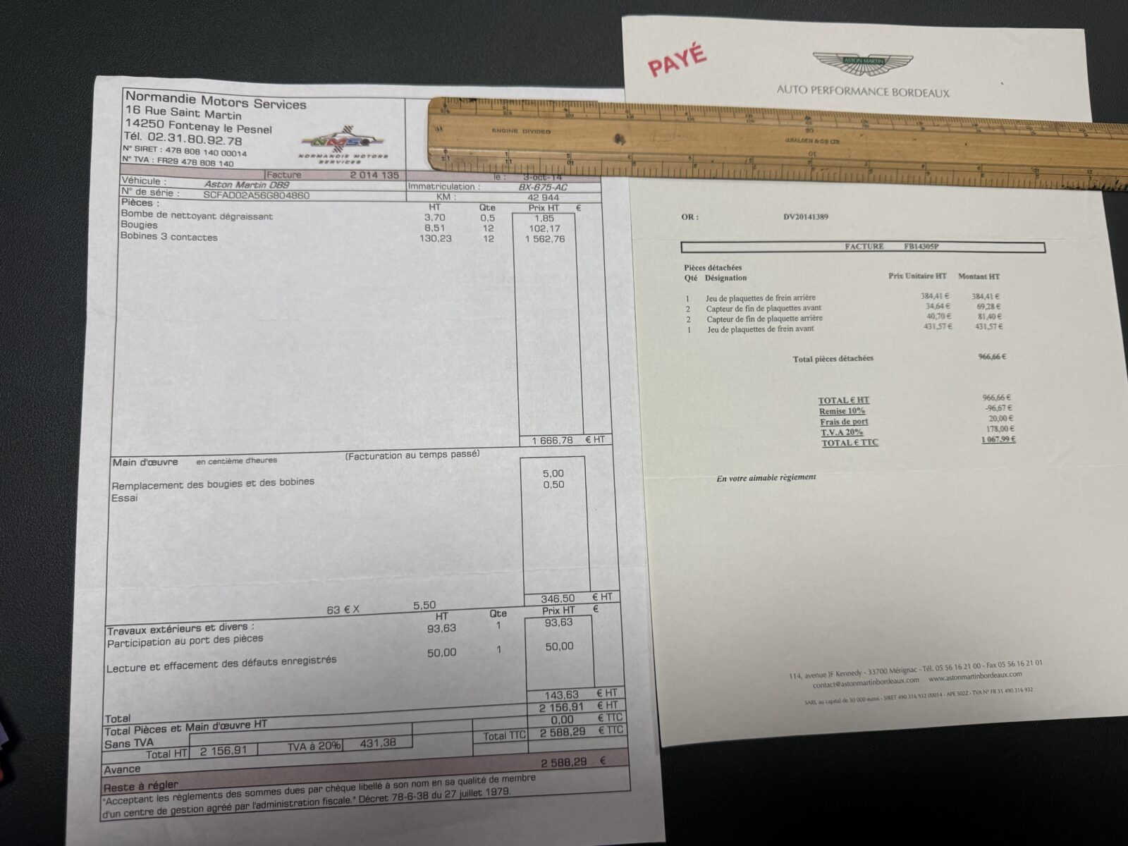 Aston Martin  Année 2006 voiture de collection à vendre