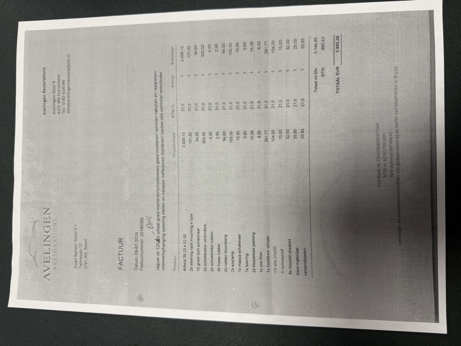 Jaguar XK 120  Année 1953 voiture de collection à vendre