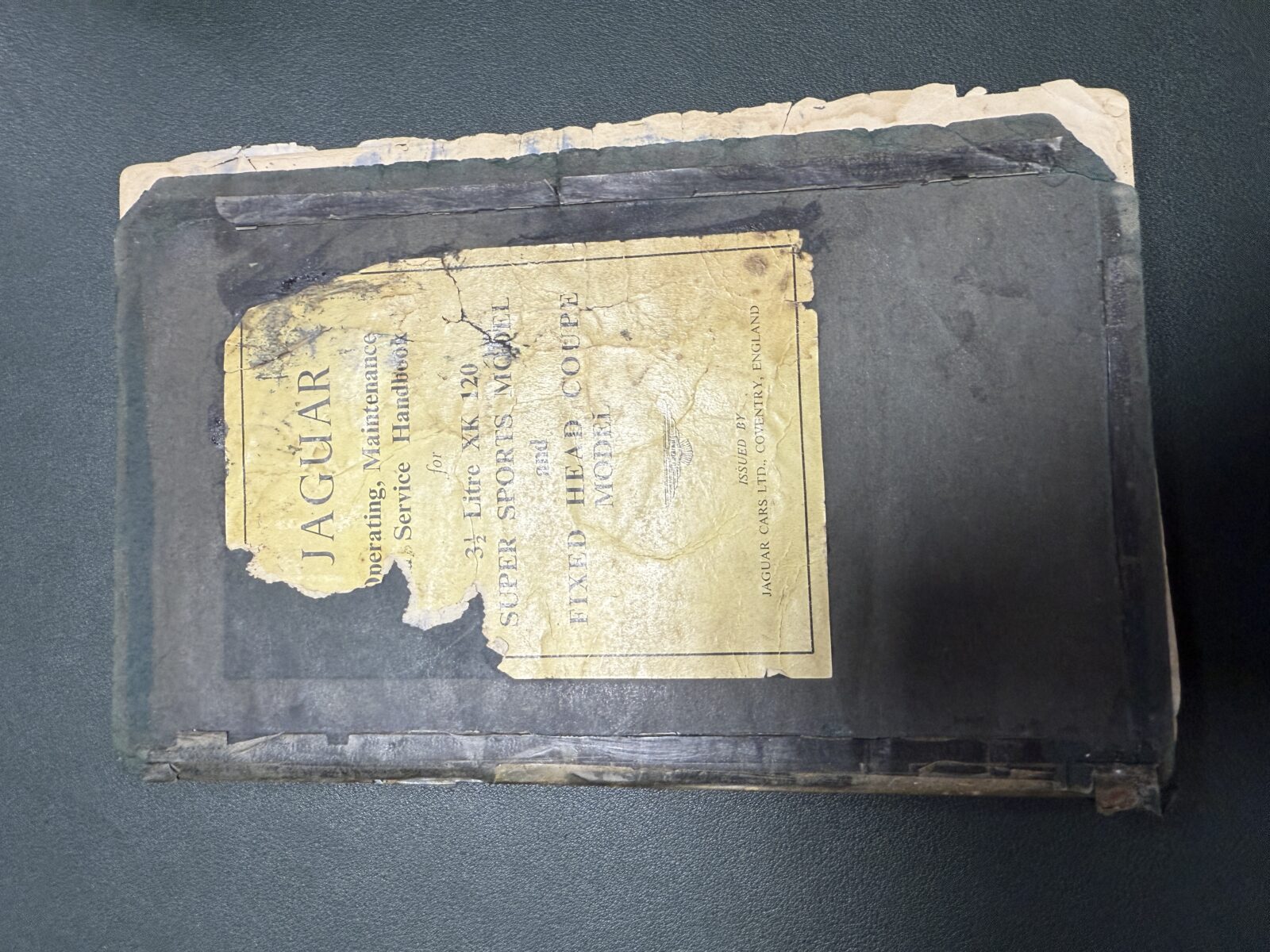 Jaguar XK 120  Année 1953 voiture de collection à vendre