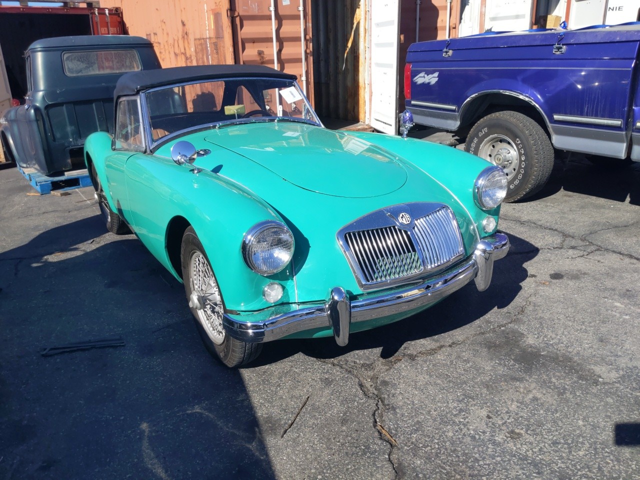 MG A 1500  Année 1957 voiture de collection à vendre