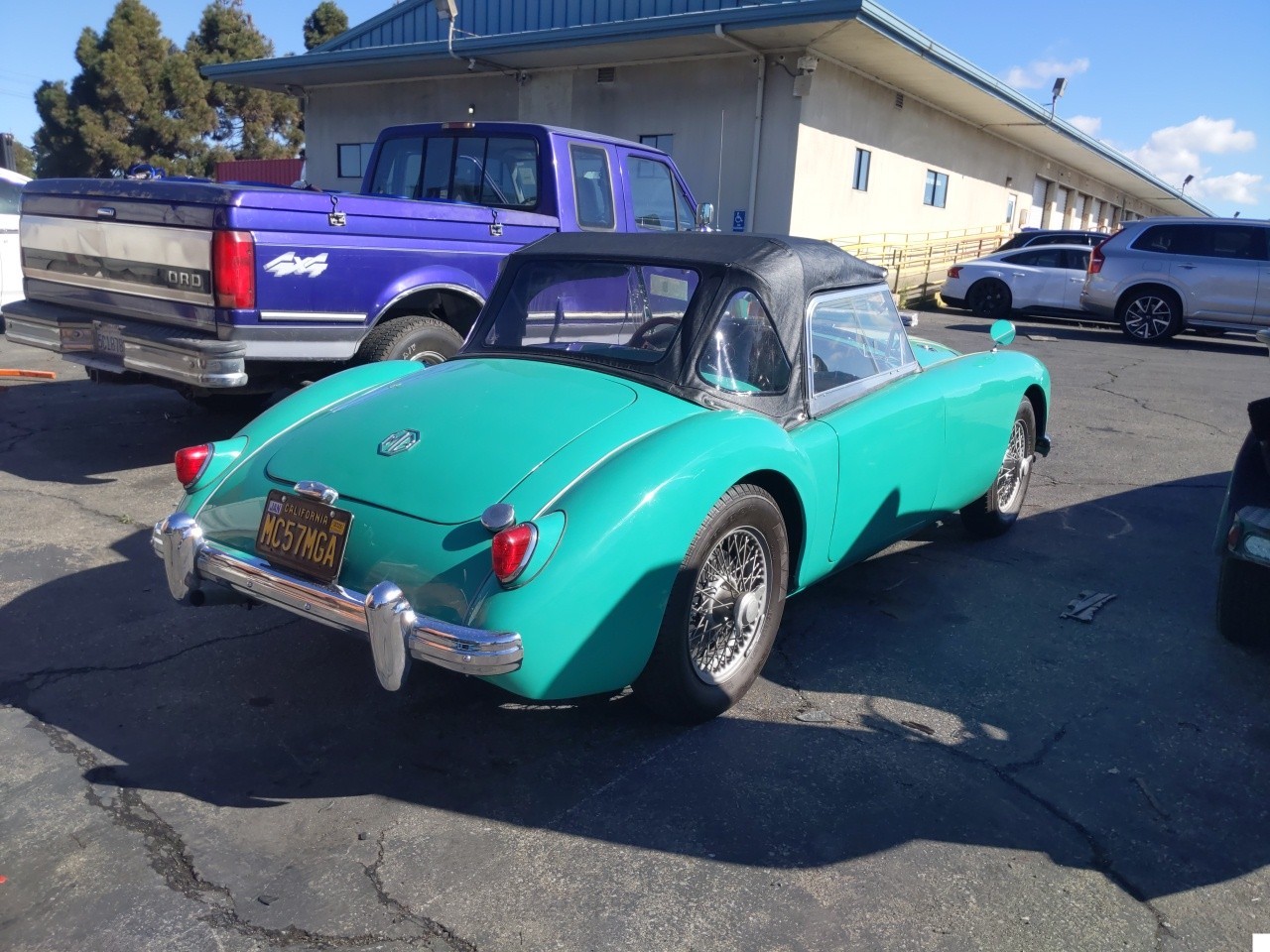 MG A 1500  Année 1957 voiture de collection à vendre
