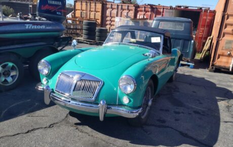 MG A 1500  Année 1957 voiture de collection à vendre