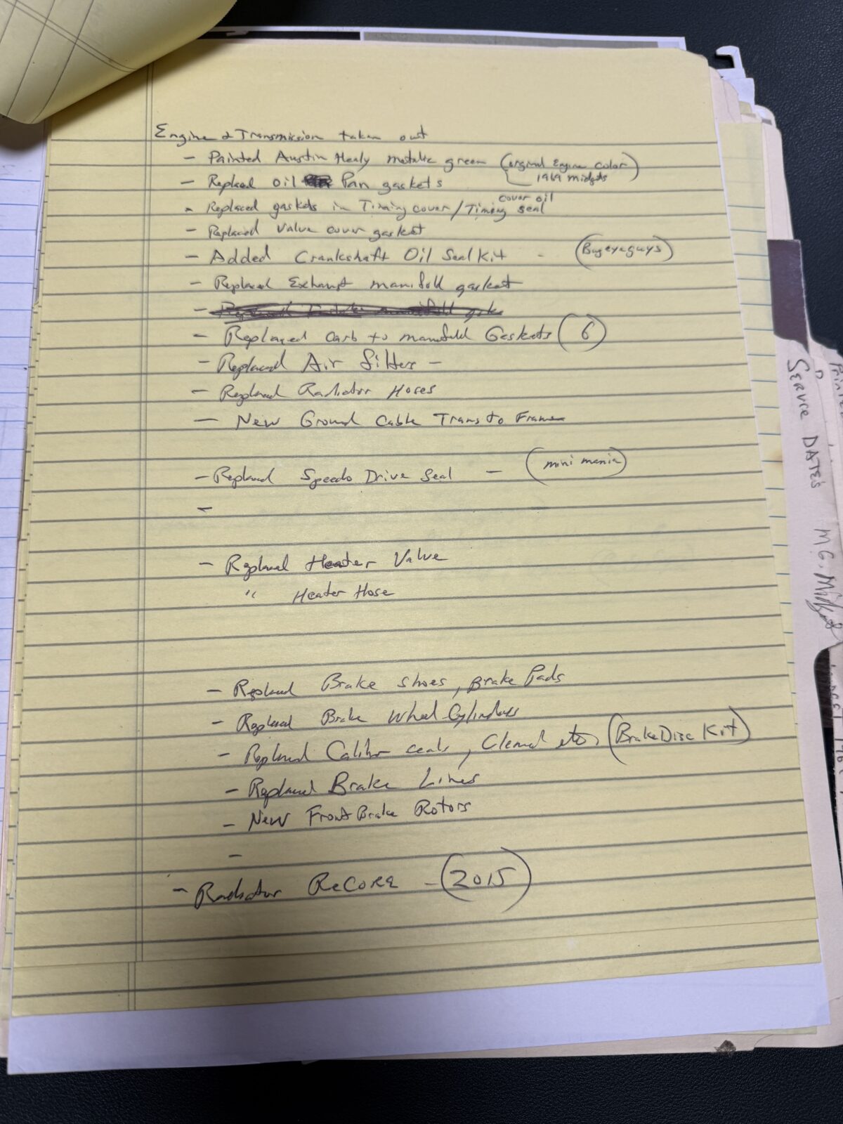 MG Midget  Année 1969 voiture de collection à vendre