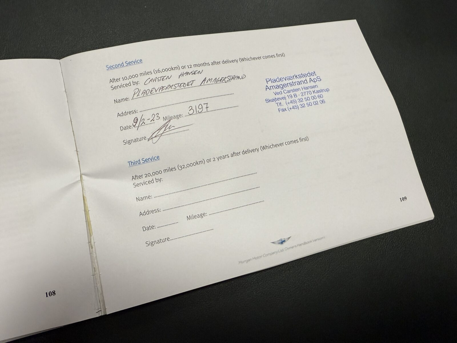 Morgan  Année 2010 voiture de collection à vendre