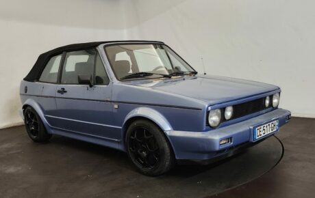 VW Golf cabriolet  Année 1986 voiture de collection à vendre