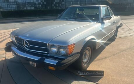Mercedes 450 SL  Année 1979 voiture de collection à vendre
