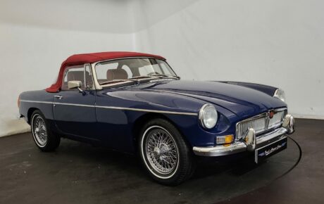 MG B cabriolet  Année 1975 voiture de collection à vendre