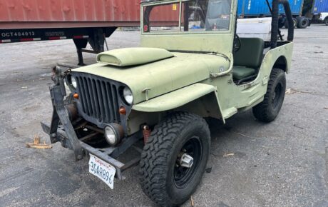 Jeep Willys  Année 1942 voiture de collection à vendre